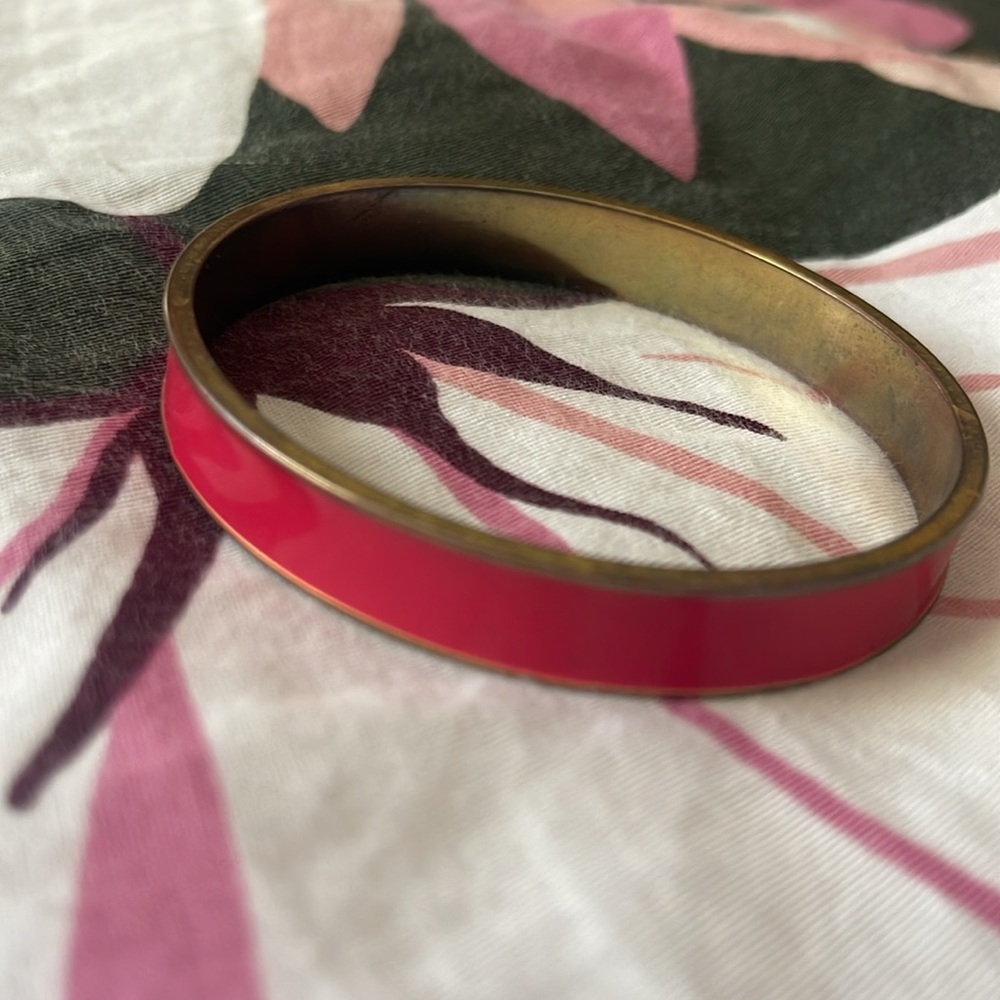 Hot pink Kate spade bangle